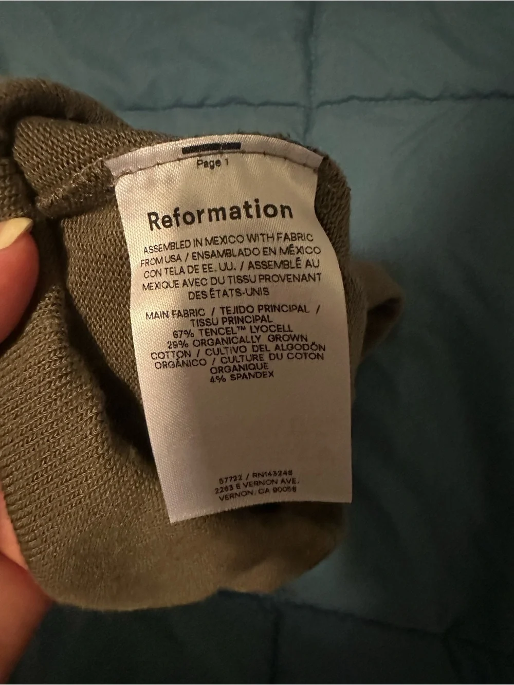 Reformation Ruth Knit Cardigan Set Size Small NWT